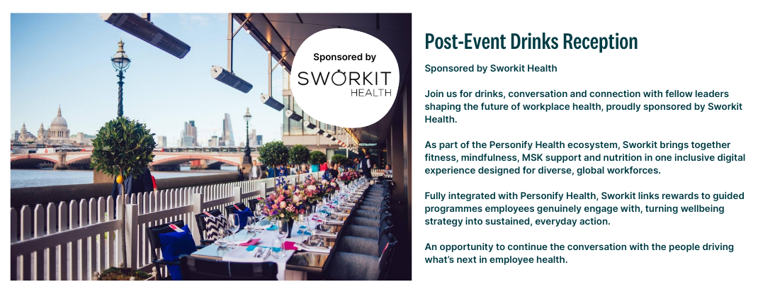 Sworkit - Post event drinks